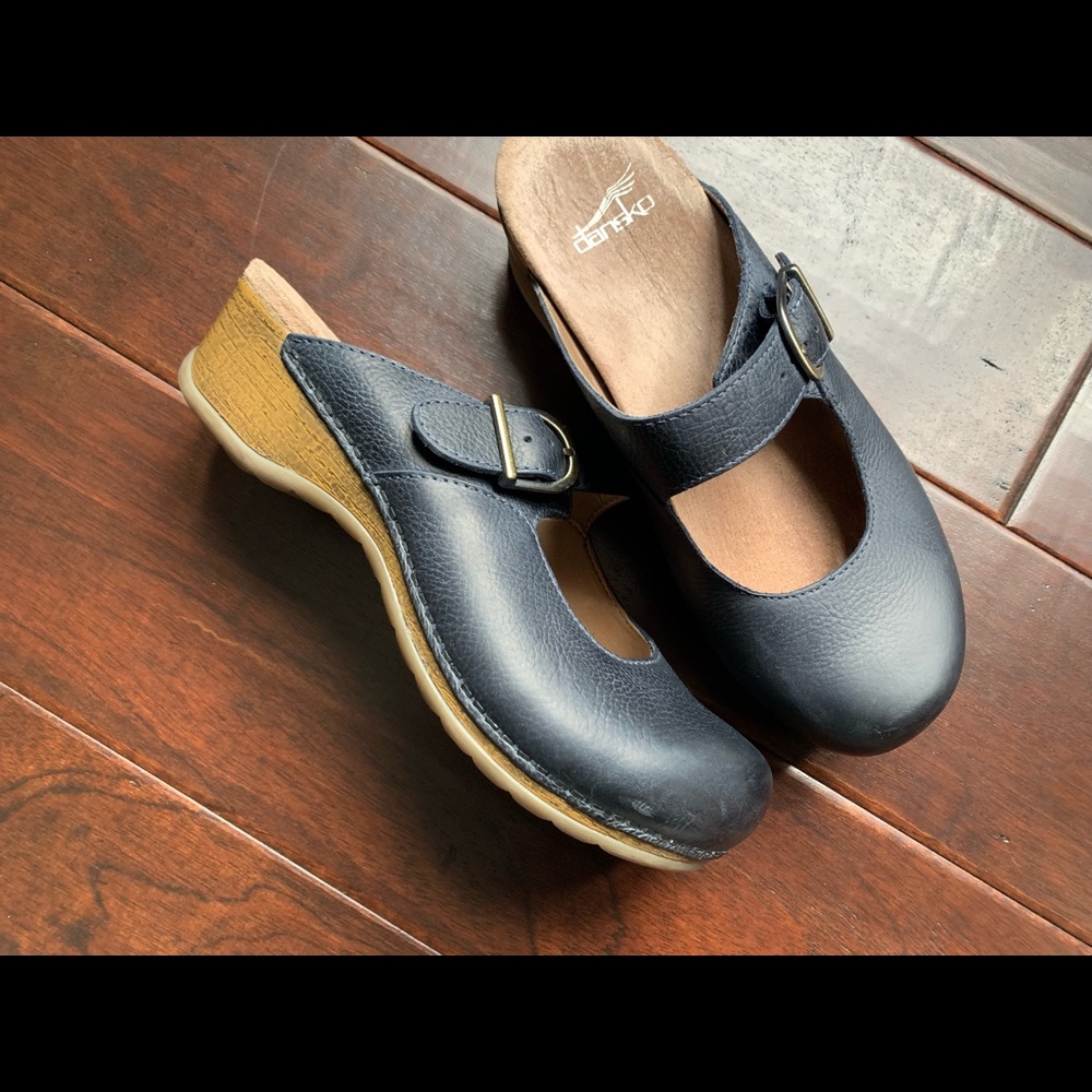 Dansko Martina Clogs Navy blue